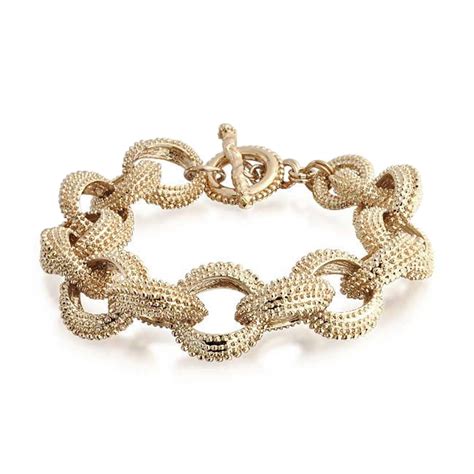 statement bracelet gold.